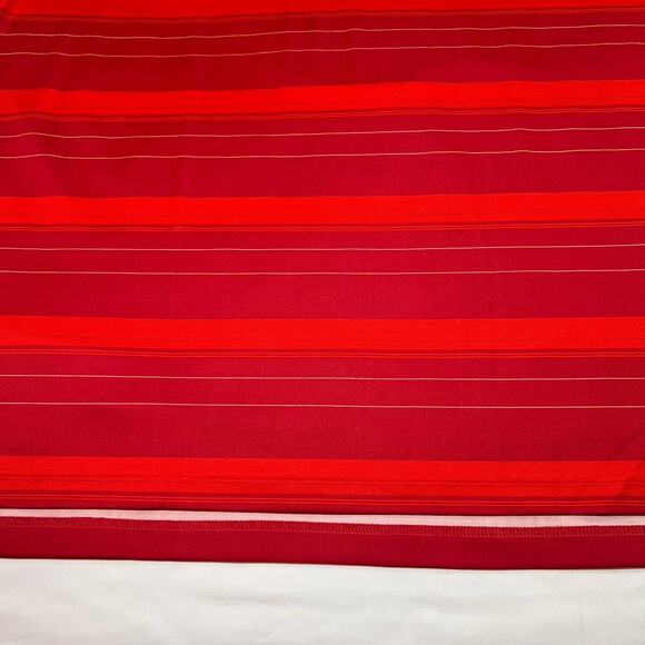 Under Armour UA Polo Men's Size XL Red Striped Shirt Heat Gear Loose Golf NWT - Picture 3 of 16